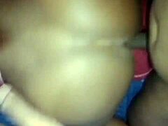 Latina friend enjoys cum inside her