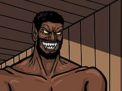 Huge Cock Vampire Isiah Maxwell Bangs Submissive Servant Hard!