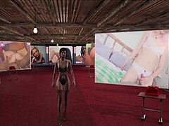 Fallout 4 Inspired 3D Hentai with Cute Brunette
