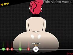 Frankie Foster's big tits bounce and jiggle in this cartoon porn