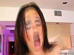 oh wow, this intense spanish teen 18+ threesome fucking ends with hardcore cumshot!