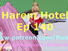 harem hotel 140 brings more adventures in the game