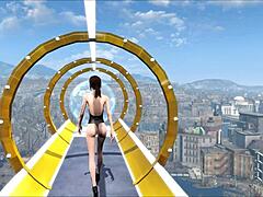 fallout 4 cute brunette fashion number 206