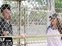 Callie, the fierce baseball coach, feels torn taking on a struggling team. Her emotions run high with every decision.