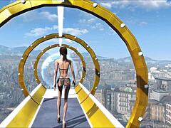 fallout 4 cute brunette fashion number 206