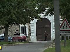 skinny blonde craves anal pounding and loves sucking thick cocks for fun.