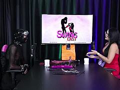 he can't grasp the prejudice at swingers' liberal party.