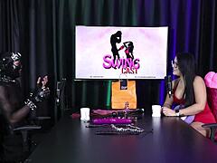 he can't grasp the prejudice at swingers' liberal party.