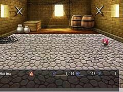 i'm playin' hrpg fallen with makina in ruin