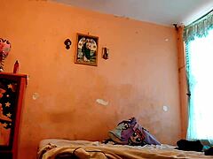 Cheating girlfriend tricked by hidden cam with friend