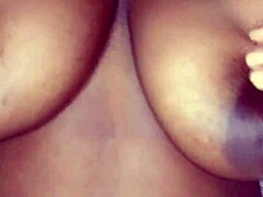 Chubby British Beauty Spreads For Breast Play