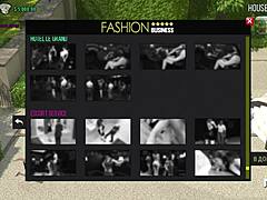 Fashionbusiness Episode 1 Scene 44: Peeing Fetish in Anime Game