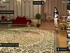 Fashionbusiness Episode 1 Scene 44: Peeing Fetish in Anime Game