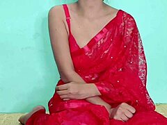 Indian couple in saree