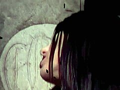 Gothic Girls In Leather Pantyhose Threesome