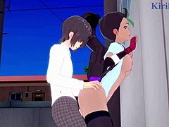 nemona and iono have intense sex