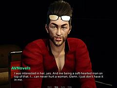 my bully is my lover in this mature cartoon game