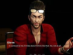 my bully is my lover in this mature cartoon game