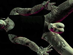 Gay intimate encounter with big cocks