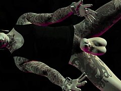 Gay intimate encounter with big cocks