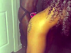 i'm strapping my best friend for the first time, her tight pussy is juicy