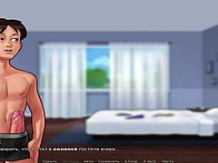 Summertime Saga: Enjoying fresh milk from the tap in a visual novel E2/4