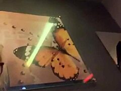 Russian slut shows tits in periscope.