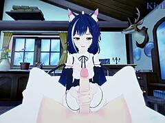 Karyl and Arisa's passionate encounter in Princess Connect