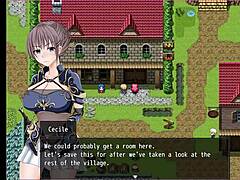 Tina, the swordswoman of the Scarlet Prison, an anime RPG game