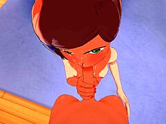 Ben teen hentai: Ben x Gween part 3 uncensored blowjob?