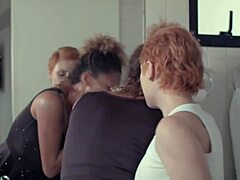 Emme White and Giovana Bombom Fucking in Hotel Room