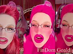 सर्वश्रेष्ठ पेपिग चुना जाएगा फाइनेंशियल डोमिनेशन गॉडेस ग्लासेस जर्क ऑफ इंस्ट्रक्शंस के लिए