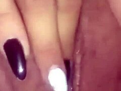 hot wife masturbates with toys and dildo