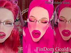 सर्वश्रेष्ठ पेपिग चुना जाएगा फाइनेंशियल डोमिनेशन गॉडेस ग्लासेस जर्क ऑफ इंस्ट्रक्शंस के लिए