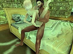 Blonde Bride Enjoys Her Vegas Wedding Ceremony