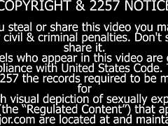 pornstar bounces booty in scenes with rome major