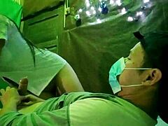 LATINA MILF RIDES STEPSON'S BIG COCK