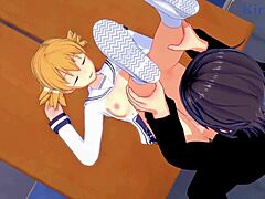 Chiaki Kanda and Kotone Hara Intense Sex - Atsumare Fushigi Kenkyuubu Hentai