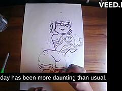 in the storage closet, an audiobook plays