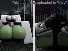 Roblox animation with Rosex and Animeminecraft