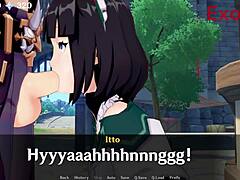 Jean from Genshin Impact in hentai compilation scenes.