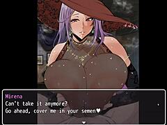 Mirenas Manor Ep 1: Bath Titjob with Giant Witch Boobs