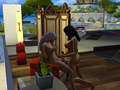 seraphina feels close to the neighbor in sims 4