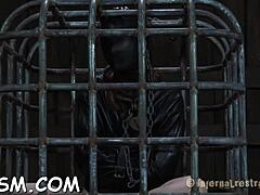 Bizarre Toy Play Excites This Brunette Babe