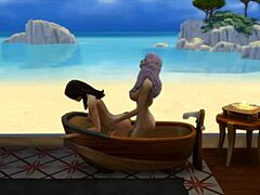 seraphina feels close to the neighbor in sims 4