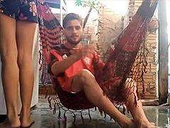 No Pelo Caseiro Sexo Gostoso with Flakael Outdoors