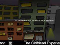 Experienced girlfriend shares erotic game with friend in casual setting.