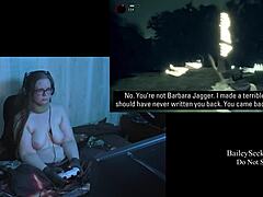 Wow, naked big tits brunette lesbian play!