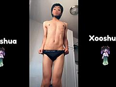 This cute gay guy caught everyone's eye at the local hangout spot.