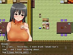 I play as Minako in this cheating hentai game.